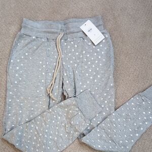 Emily Hsu Designs Kids Gray Star Joggers